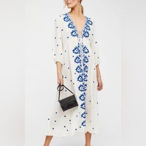 Free People Embroidered Dress